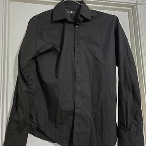 Men's Black Shirt Wore A Couple Of Times Like New Great Condition